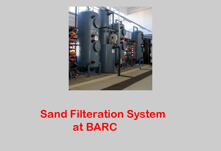 Sand Filteration System at BARC